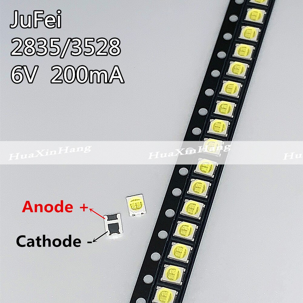 500   JUFEI 2835 3528 1210 6V SMD LED  ..